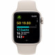 Apple Watch SE 2 40mm Starlight Aluminum Case with Starlight Sport Band (M/L) (MR9V3) 2023